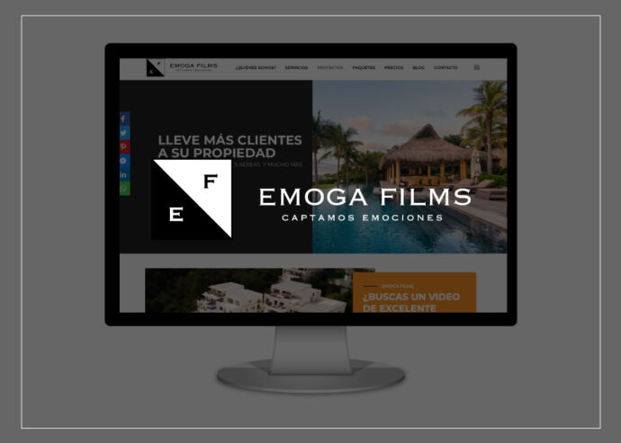 Web para Emoga Films