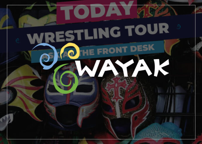 Flyers de Tours de Lucha Libre para Wayak